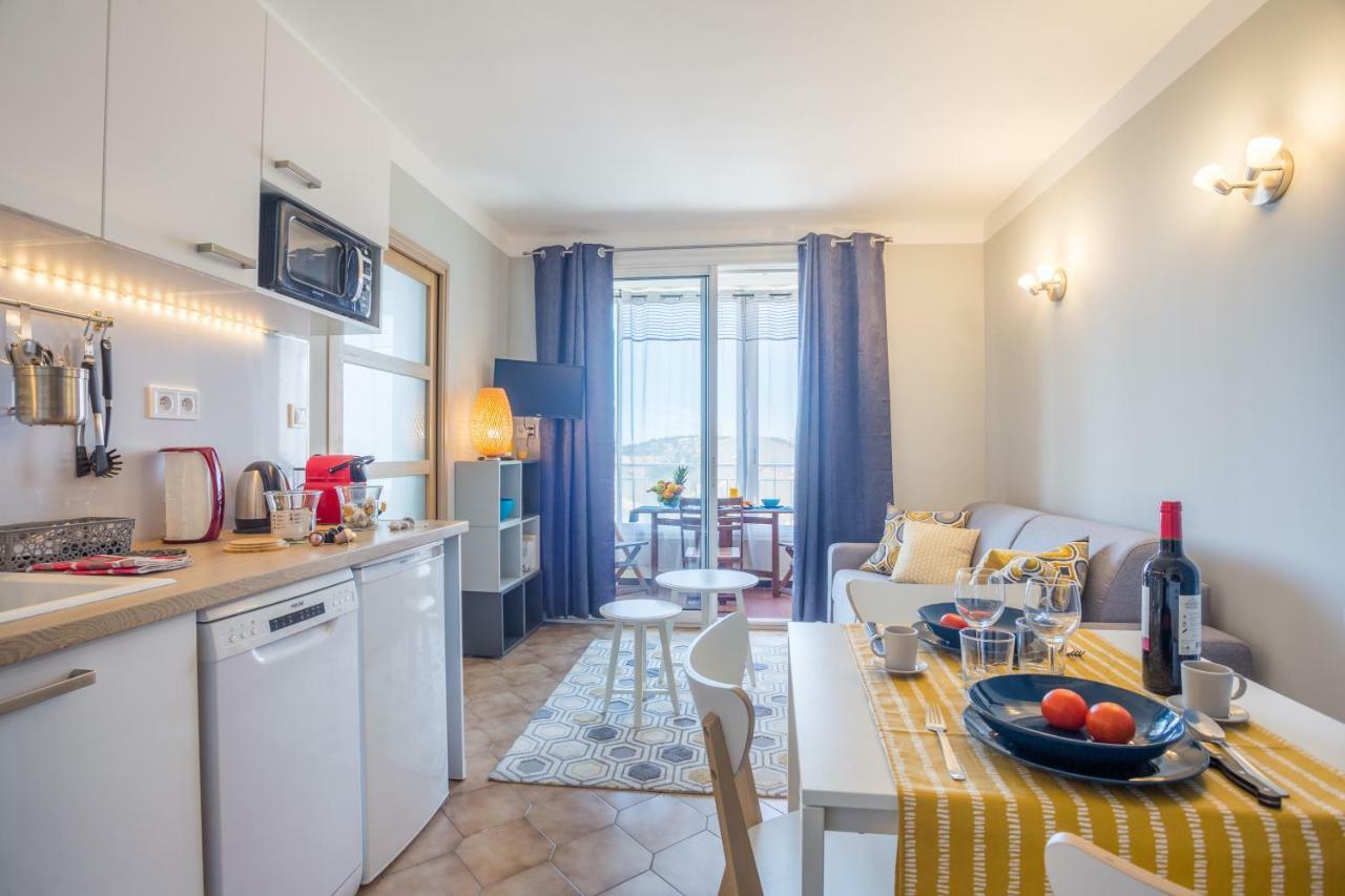 Apartamento T2 avec loggia fleurie et ensoleillée Tolón Exterior foto